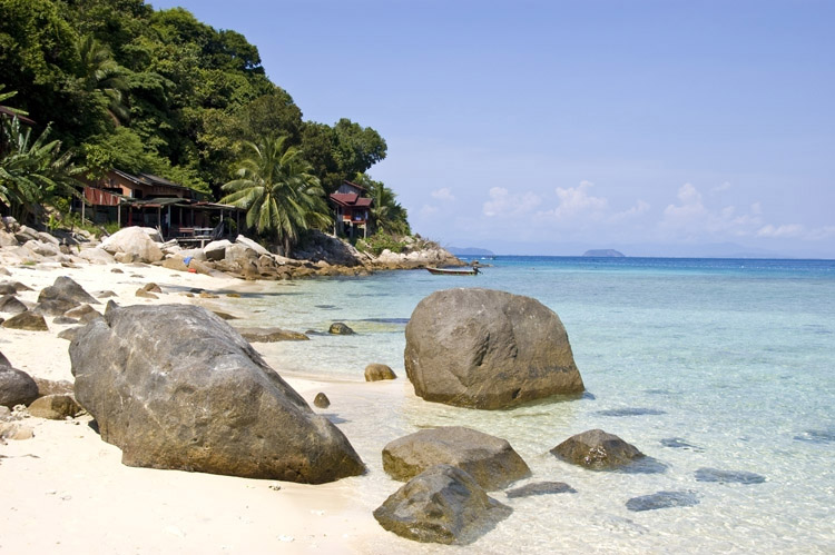 Billeder fra Perhentian Island i Malaysia