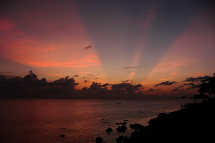 Solnedgang Perhentian Kecil